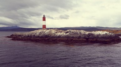 Les Eclaireurs Lighthouse, Tierra del Fuego, Argentina