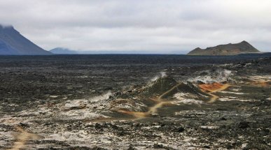 Leirhnjúkur Lava Field, Iceland