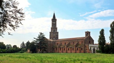 The Abbey of Chiaravalle, Lombardy, Italy