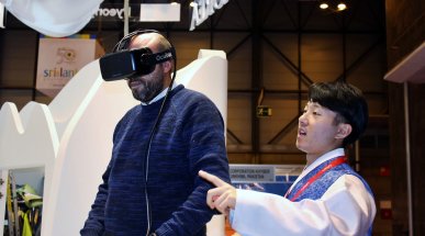 Virtual Reality at FITUR 2017, Madrid, Spain