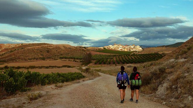 Camino de Santiago: A Village on the Horizon