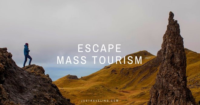 escape mass tourism