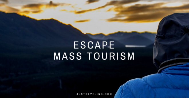 escape mass tourism