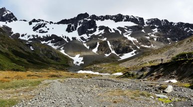 Glaciar Martial near Ushuaia, Tierra del Fuego, Argentina