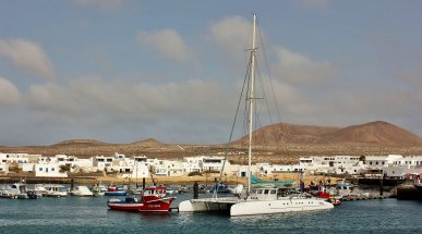 Caleta del Sebo, La Graciosa, Lanzarote, Spain