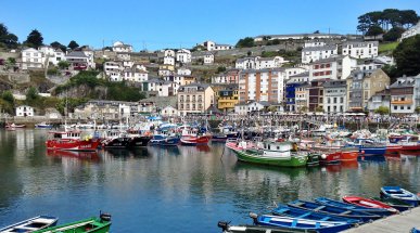 Port of Luarca, Asturias, Spain