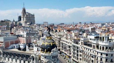 Madrid Cityscape, Spain