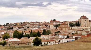 View of Chinchón, Spain