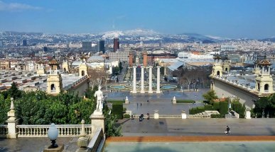 Barcelona Landscape, Spain