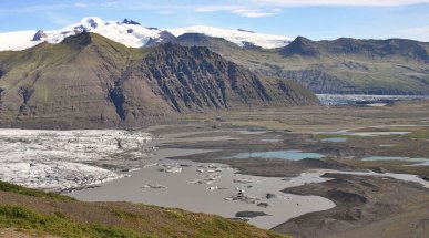 Skaftafellsjökull (Sjonarnípa Trail), Iceland