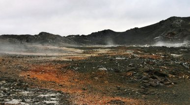 Leirhnjúkur Lava Field, Iceland