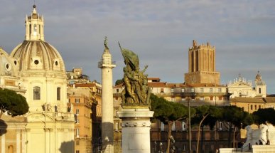 Piazza Venezia, Rome, Italy