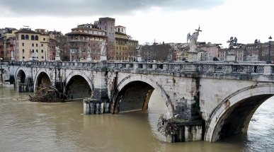 Ponte Sant'Angelo, Rome, Italy