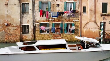 Water Taxi, Venice, Italy