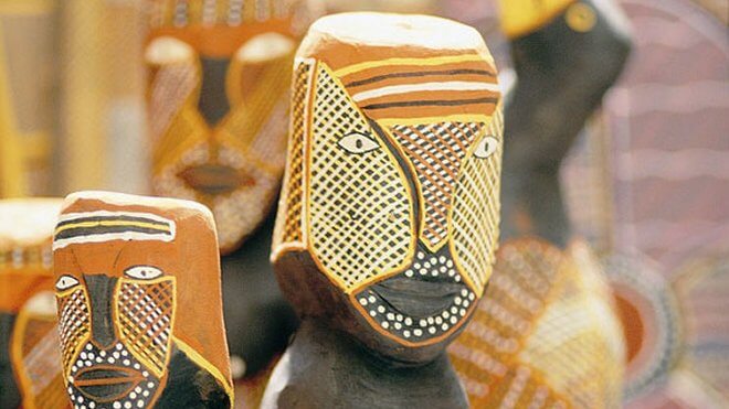 Carved Poles, Tiwi Islands