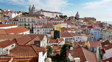 Alfama Old District, Lisbon, Portugal