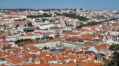 Lisbon Cityscape, Portugal