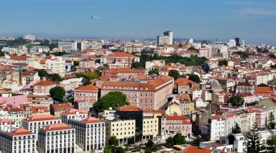 Lisbon Cityscape, Portugal
