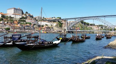 Porto from Vila Nova de Gaia, Portugal