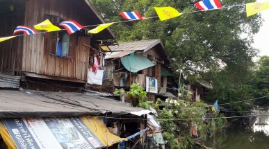 Thai River Houses, Bangkok, Thailand