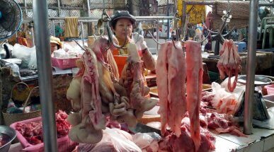 Chiang Rai Food Market, Thailand