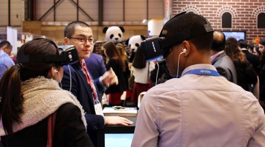 Virtual Reality at FITUR 2017, Madrid, Spain