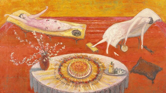 Painting Poetry: Heat by Florine Stettheimer