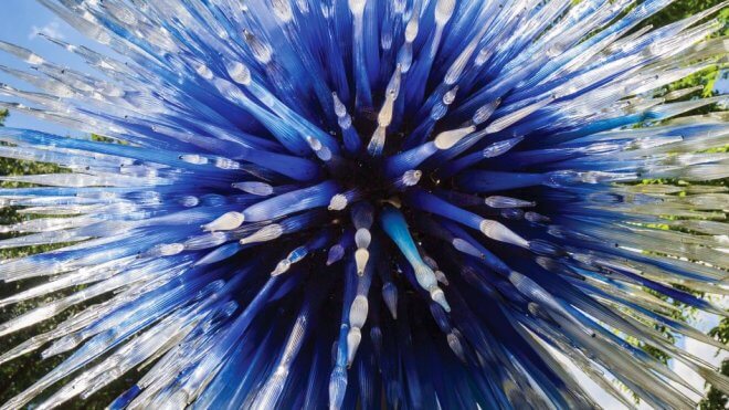 NYC Art and Culture Scene for Summer 2017: Blue Moon by Dale Chihuly