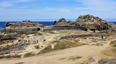 Castro de Baroña, Galicia, Spain