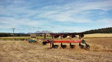 Countryside Landscape near Palencia, Spain