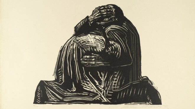 The Parents, Number III by Käthe Kollwitz