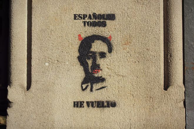 Catalan Independence in Barcelona - Spanish Dictator Franco is Back