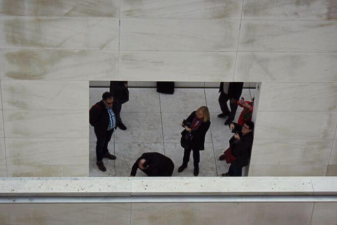 Intermission: Framed Tourists at CaixaForum