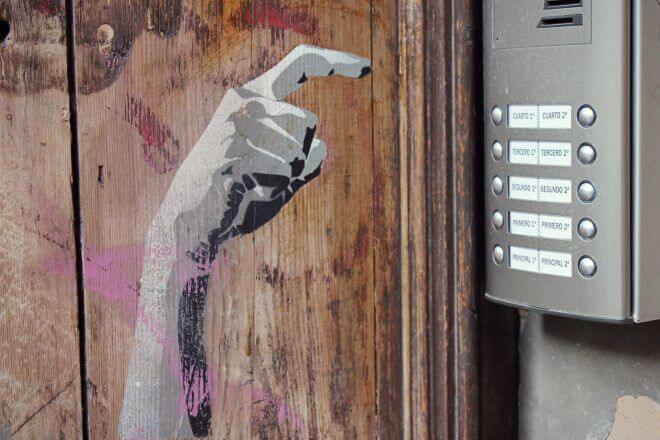 Street Art in Barcelona: For Whom the Intercom Tolls