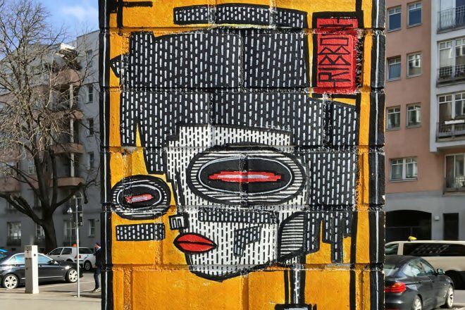Berlin Street Art: Artwork by Aristide Loria (ALO), Bülowstraße