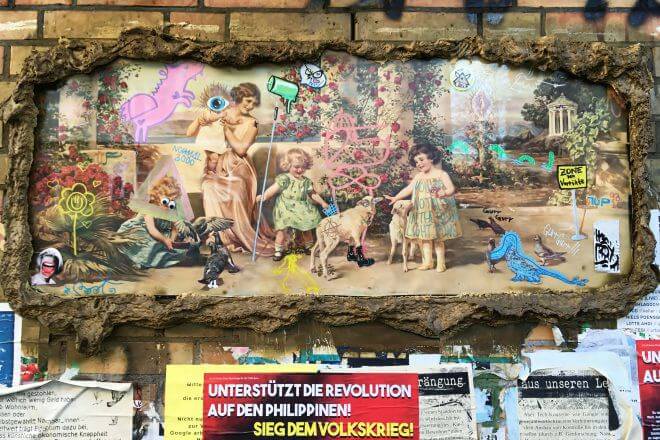 Berlin Street Art: Collective Artwork in Neukölln